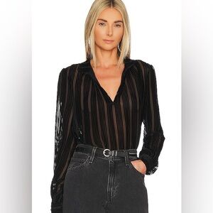 PAIGE Bryla Top Black XL $150